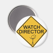 Direktor Magnet (Vorderseite/Rückseite)