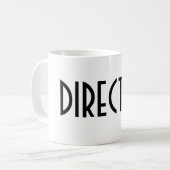 DIREKTOR MUG KAFFEETASSE (Vorderseite Links)