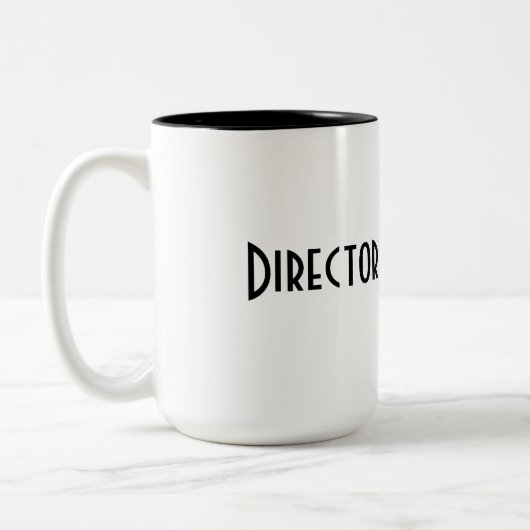 Direktor Mug Zweifarbige Tasse (Links)