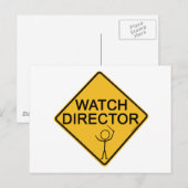 Direktor Postkarte (Vorne/Hinten)