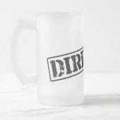 Direktor Stamp Mattglas Bierglas (Links)
