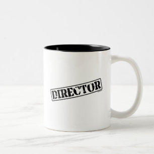 Direktor Stamp Zweifarbige Tasse
