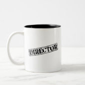 Direktor Stamp Zweifarbige Tasse (Links)