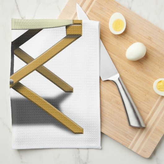 Direktornstuhlentwurf mit Ihrer Wahl des Namens Küchentuch (Viertel Falte)