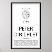 Dirichlet Poster (Vorne)