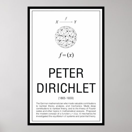 Dirichlet Poster (Vorne)