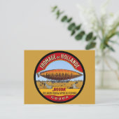 Dirigeable Holländische Käse Postkarte (Stehend Vorderseite)