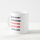 Dirigent, phantastisch kaffeetasse (Vorderseite Links)