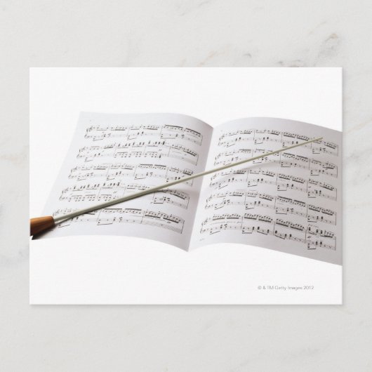 Dirigent Postkarte (Vorderseite)