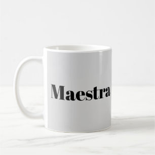 Dirigentin Dirigent Pianist Musiker Musik-Thema Kaffeetasse