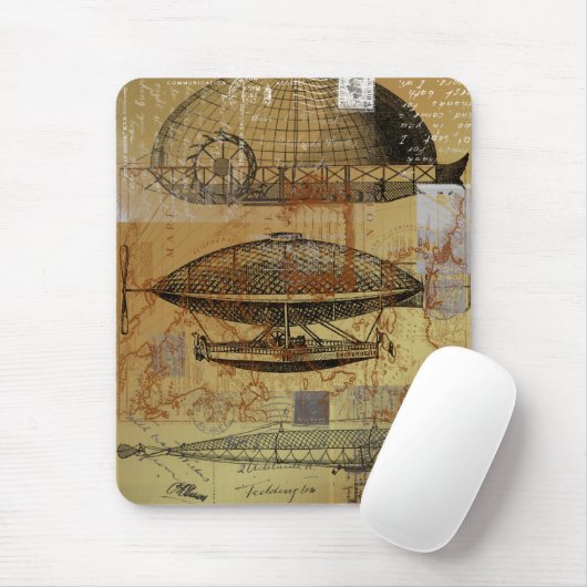 Dirigiable Travel Mousepad (Mit Mouse)