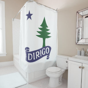 Dirigo/1901 Flag Duschvorhang