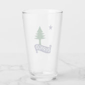 Dirigo/1901 Maine Flag Glas (Rückseite)