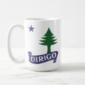 Dirigo/1901 Maine Flag Kaffeetasse (Links)