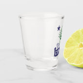 Dirigo/1901 Maine Flag Schnapsglas (Links)