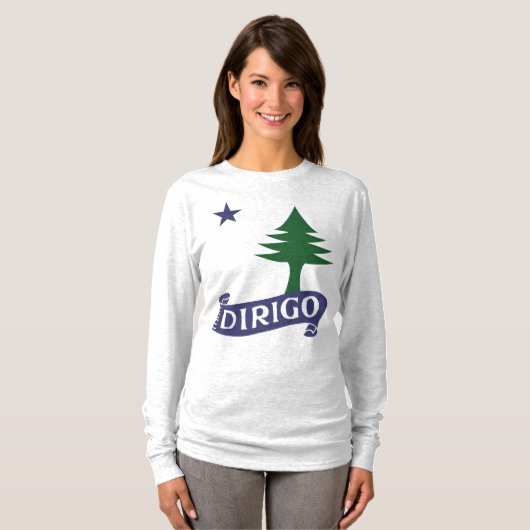 Dirigo/1901 Maine Flag T-Shirt (Vorne ganz)