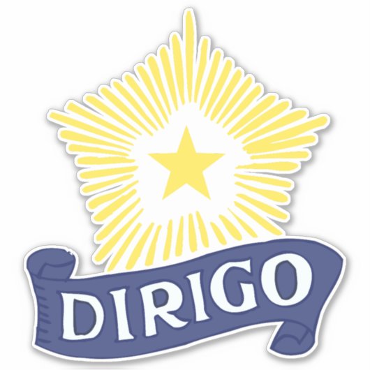 Dirigo Decal Aufkleber (Vorderseite)