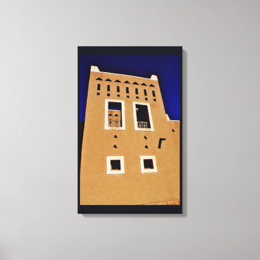 Diriyah Architektur Leinwanddruck (Vorderseite)