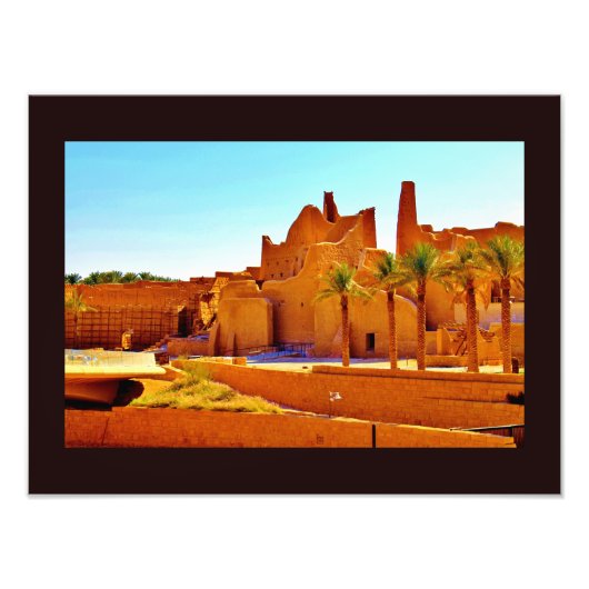 Diriyah Ruins Fotodruck (Vorne)