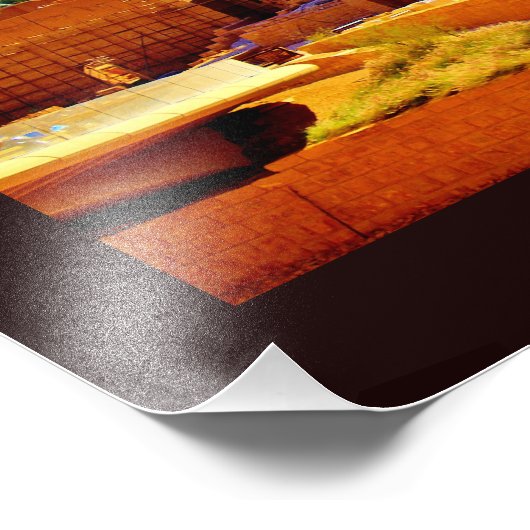 Diriyah Ruins Fotodruck (Ecke)