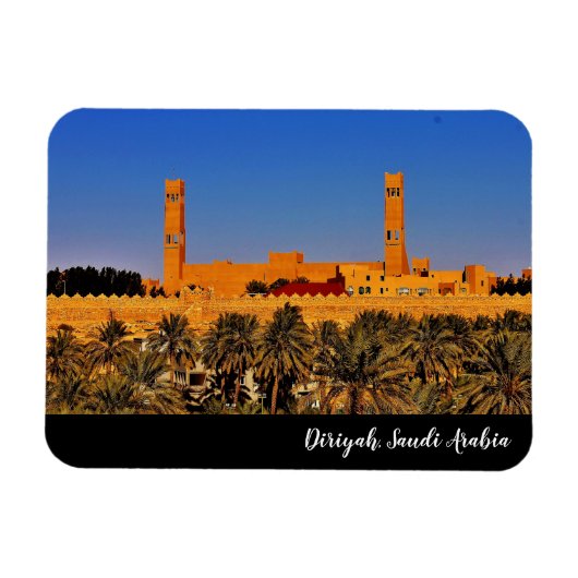 Diriyah, Saudi-Arabien Magnet (Horizontal)