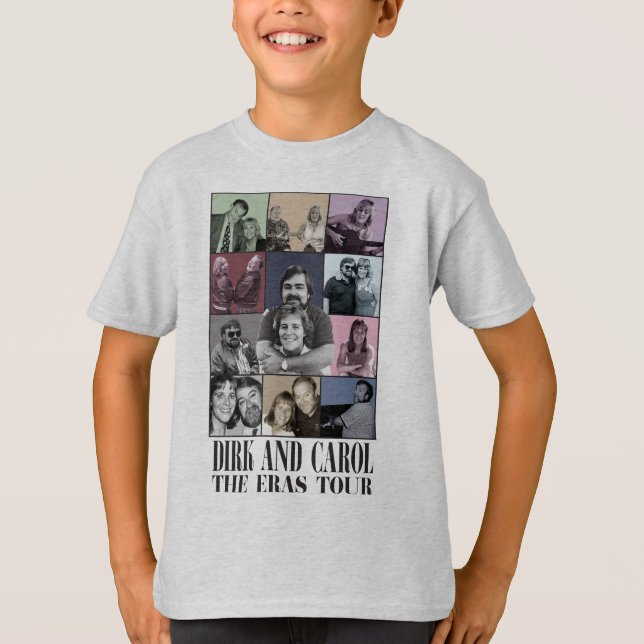 Dirk & Carol Eras Celebration Kids’ T-Shirt - Grau (Vorderseite)