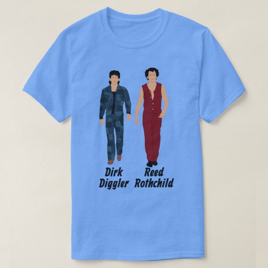 Dirk Diggler Reed Rothchild T-Shirt (Design vorne)