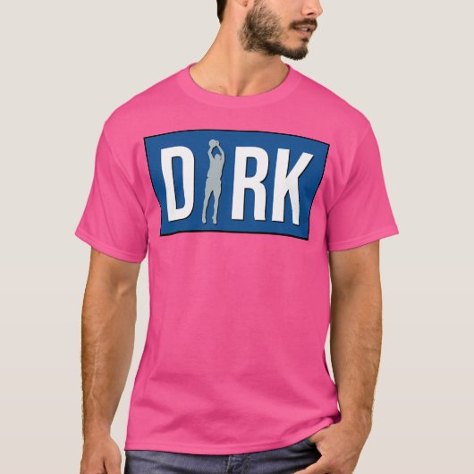 Dirk Nowitzki - Dallas Basketball T-Shirt (Vorderseite)