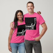Dirk Nowitzki - Schwarz-weiß T-Shirt (Unisex)