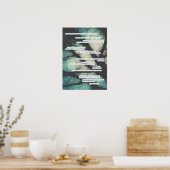 Dirk ohne Beileid-Karte Poster (Küche)