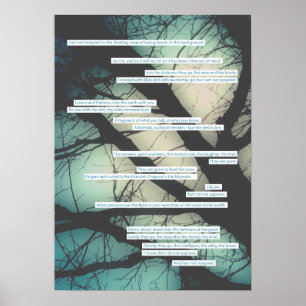 Dirk ohne Beileid-Karte Poster