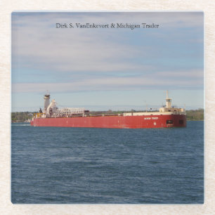 Dirk S. VanEnkevort & Michigan Trader Glasuntersetzer