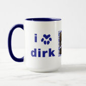 Dirk "Tassen-Liebe" im Marine-Blau Tasse (Links)