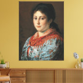 Dirndl Leinwanddruck (Insitu (Wohnzimmer))