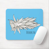 Dirona albolineata NudiBranntbild Cartoon Mousepad (Mit Mouse)
