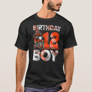Dirt Bike 12. Geburtstag Dirtbike Motorrad 2022 T-Shirt