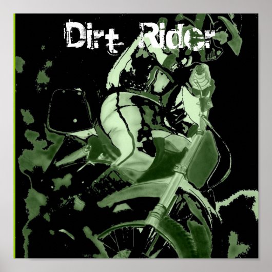 Dirt Bike 1, Dirt Rider Poster (Vorne)