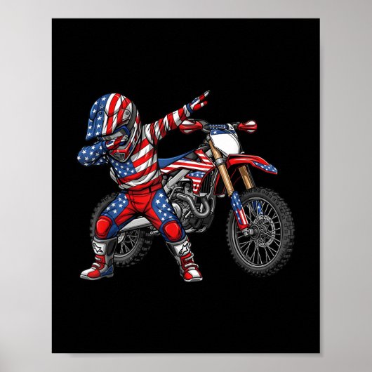 Dirt Bike Art Ristorante da Enzo Poster (Vorne)