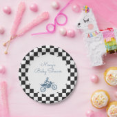 Dirt Bike Baby Shower Pappteller (Party)