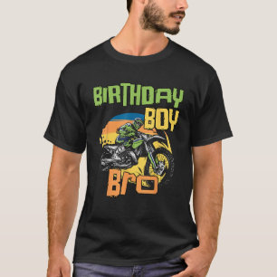 Dirt Bike Birthday Brother Party Motocross MX Birt T-Shirt