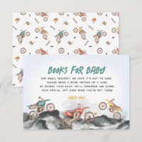 Dirt Bike Books für die Einladung zum Baby