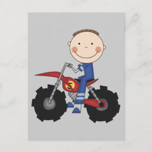 Dirt Bike - Boy Tshirts und Geschenke Postkarte