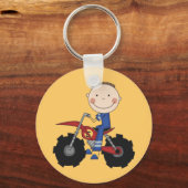 Dirt Bike - Boy Tshirts und Geschenke Schlüsselanhänger (Vorderseite)