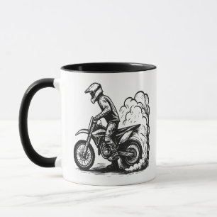 Dirt Bike Burnout Tasse