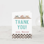 Dirt Bike Danke Karte (Vorderseite)