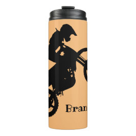 Dirt Bike Design Thermal Tumbler Thermosbecher