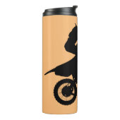 Dirt Bike Design Thermal Tumbler Thermosbecher (Nach links gedreht)