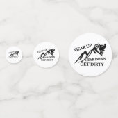 Dirt Bike Dirty Konfetti (Rückseiten)