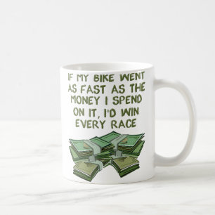 Dirt Bike Fast As Money Funny Motocross Tasse