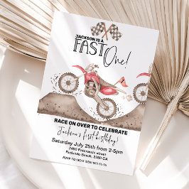 Dirt Bike FAST Einladung zum Geburtstag